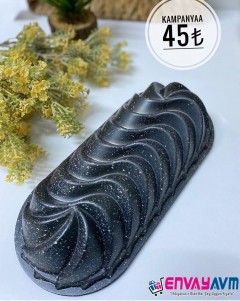 Cemre Baton Granit Döküm Kek Kalıbı resmi
